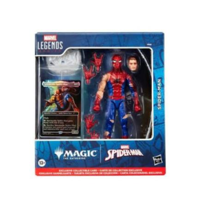 Hasbro Marvel Legends Series Magic: The Gathering Battle-Damaged Spider-Man 6-in Action Figure